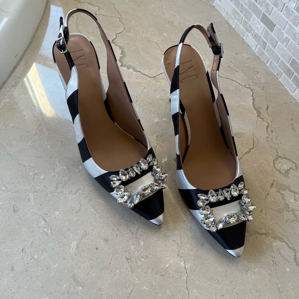 Inc international concept slingback pumps.